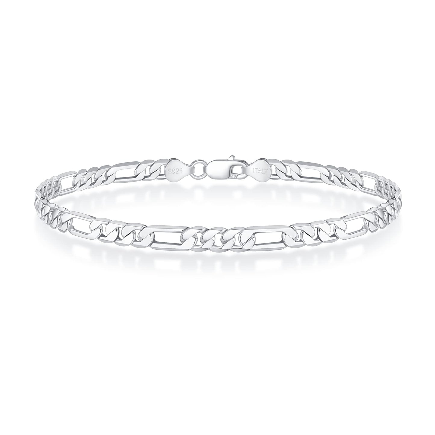 Men's Figaro Bracelet – Solid 925 Sterling Silver