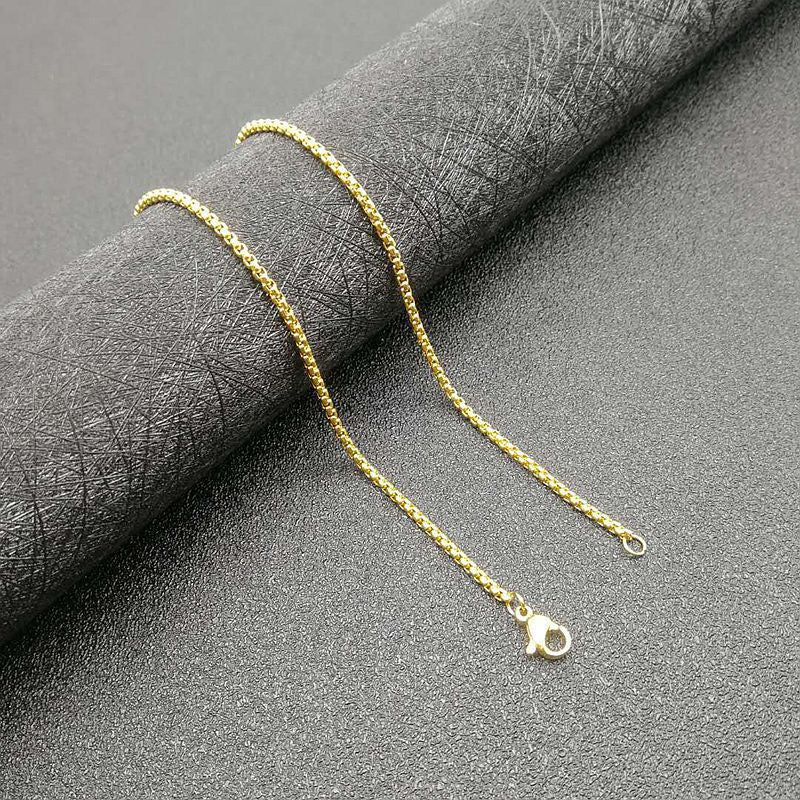 Gold and Silver Pendant Chain