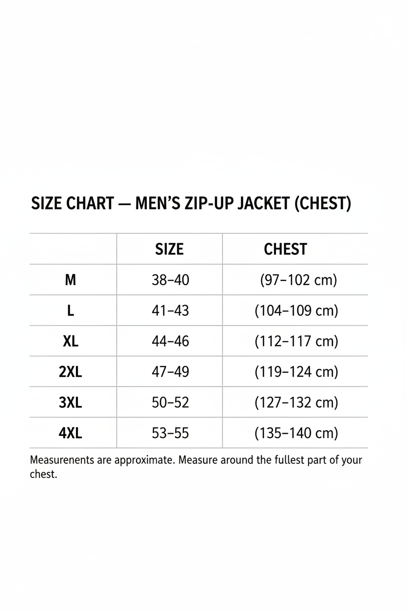 Men's Solid Color Stand Collar Zip-Up Jacket