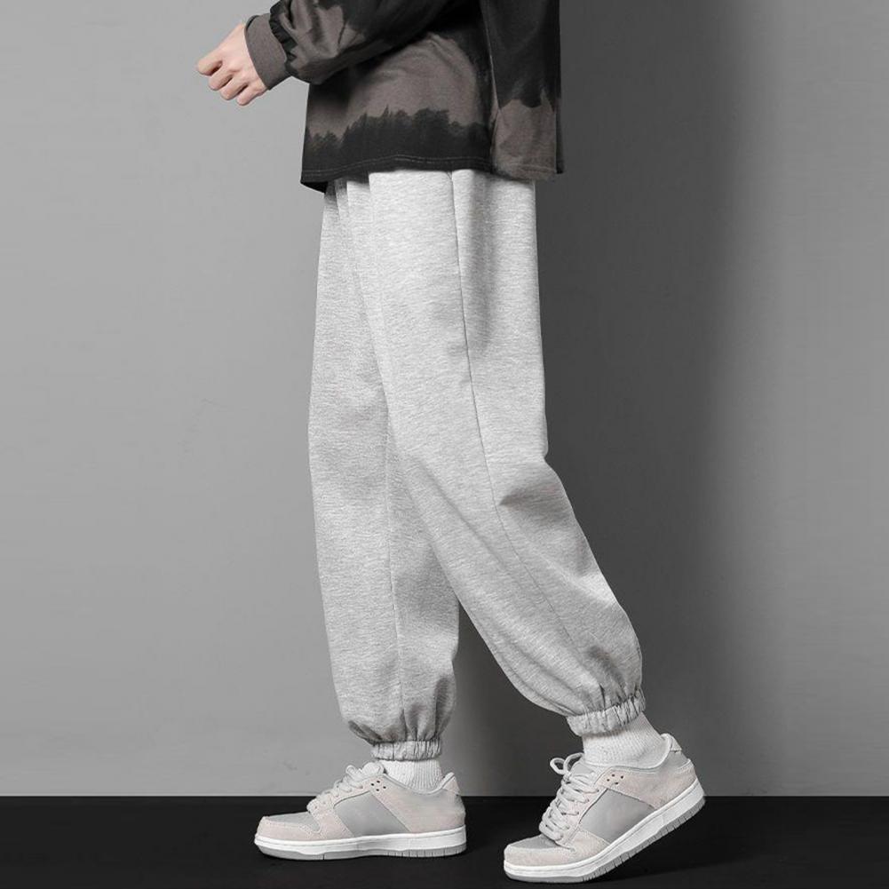 Men's Ice Silk Pants – Lightweight Loose Fit Casual Pants for Spring & Summer