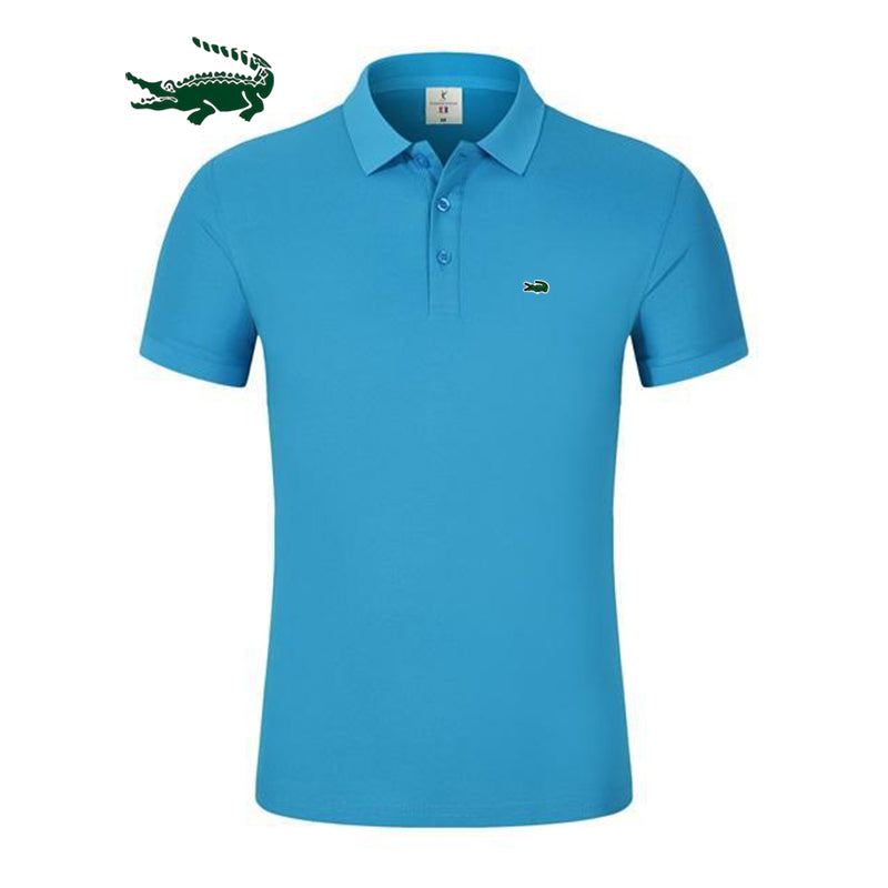 Men's Solid Color Polo Shirts
