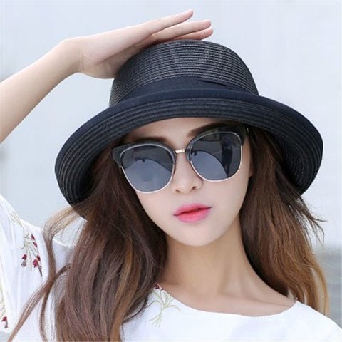 Women's Casual Summer Sunshade Straw Hat