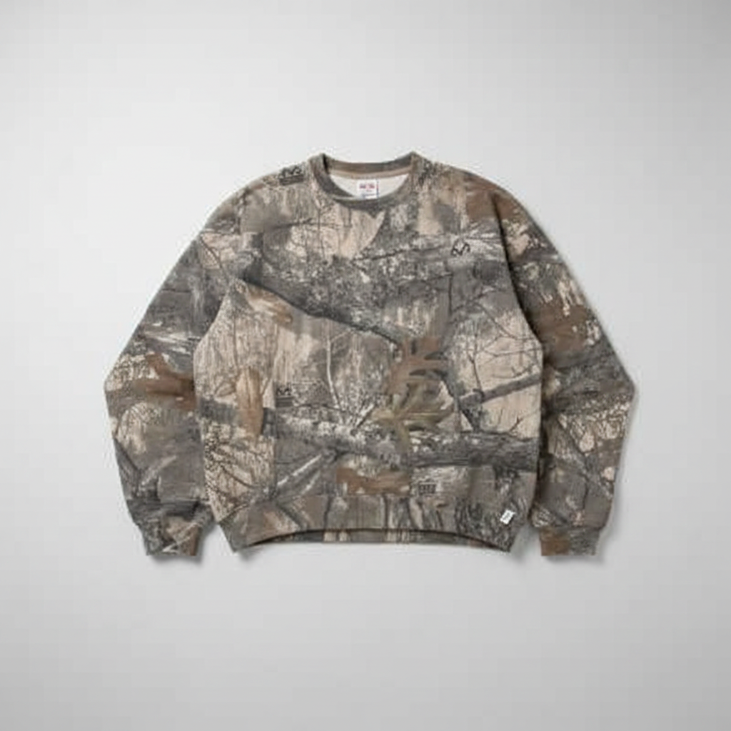 Urban Camo Retro Hoodie