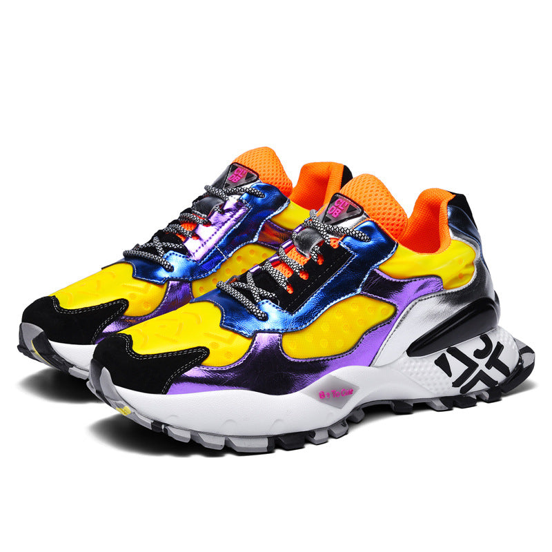 New Trendy Colorful Dad Sneakers for Men