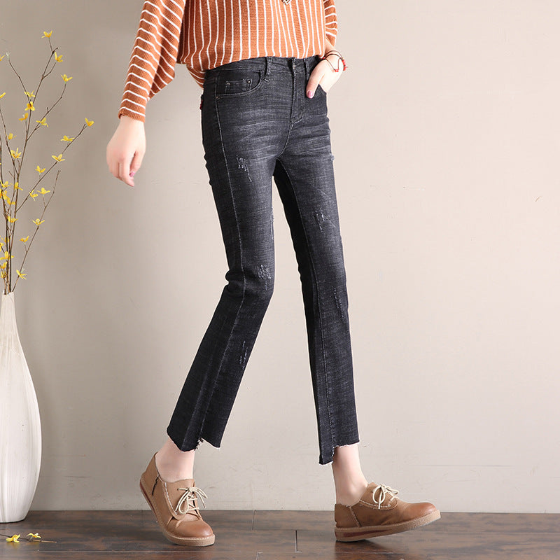 Women's Stretch Kick Flare Jeans