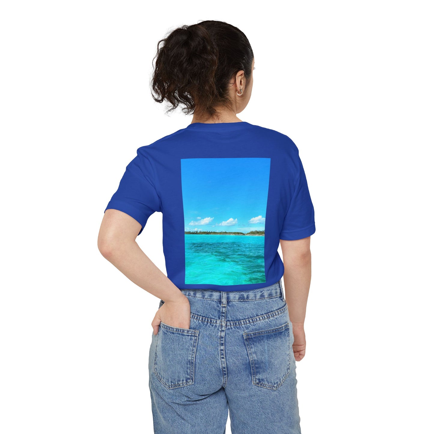 Believe Pocket Tee — Half Moon Cay Edition