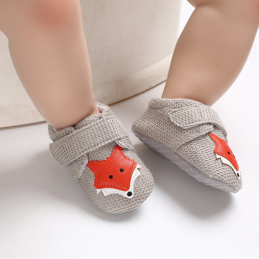 Soft Sole Cartoon Baby Shoes for 0-1 Year Old