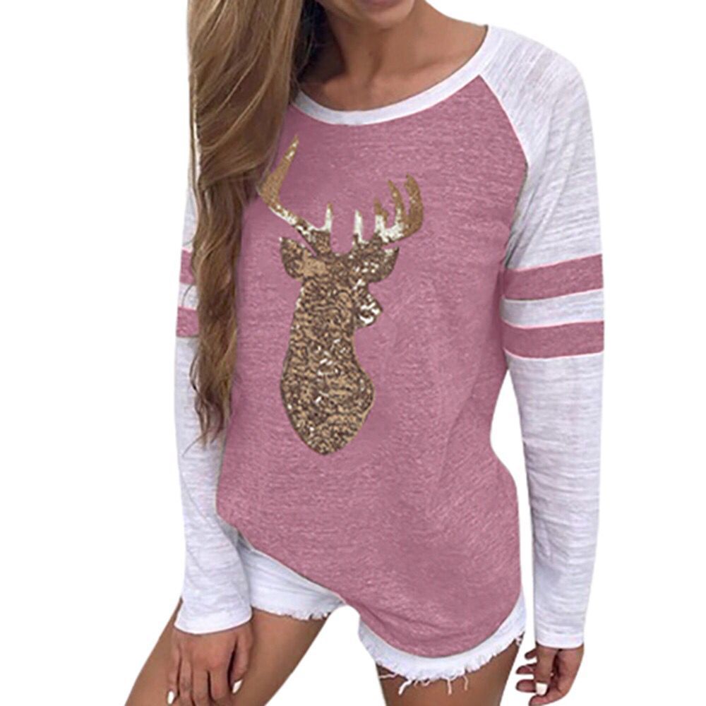 Dragonfly Long Sleeve T-Shirt with Letter Print