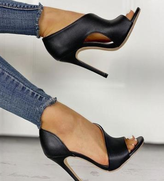 Women's Summer Open-Toe Heels