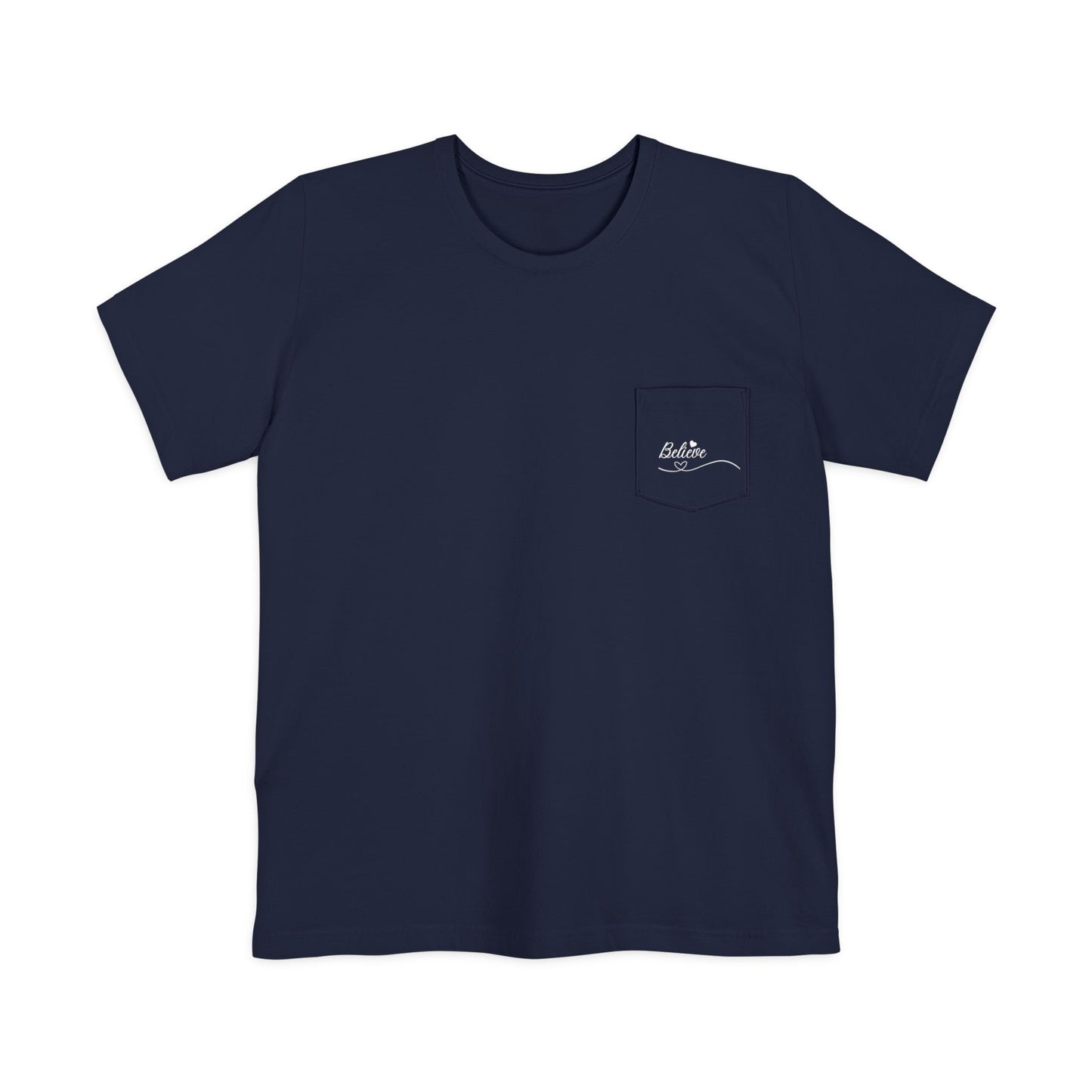 Believe Pocket Tee — Half Moon Cay Edition