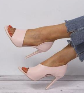 Women's Summer Open-Toe Heels