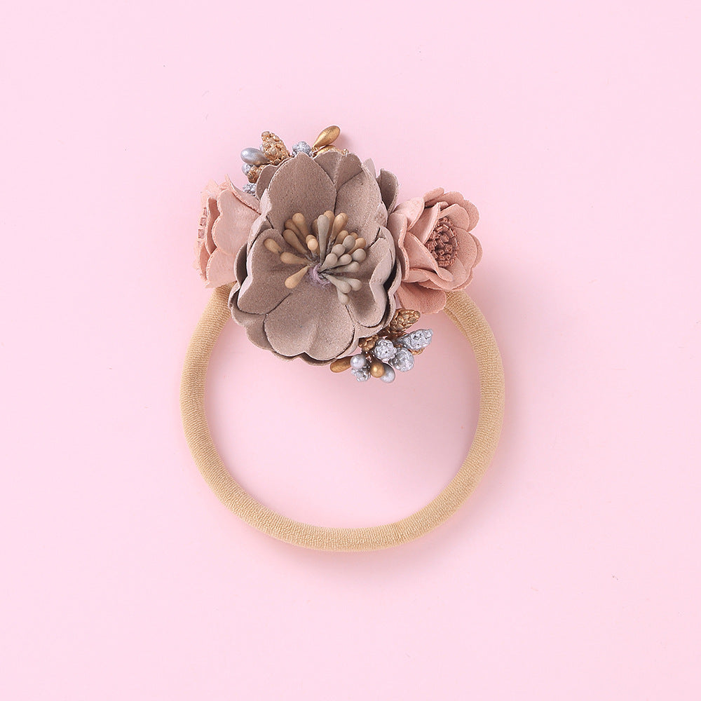 Children's Hair Band with Pearl Accents