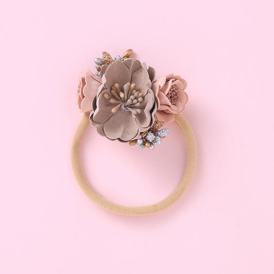 Children's Hair Band with Pearl Accents