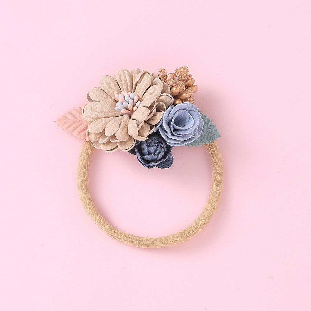 Children's Hair Band with Pearl Accents