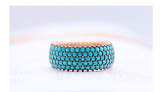 Turquoise Gemstone Ring for Women