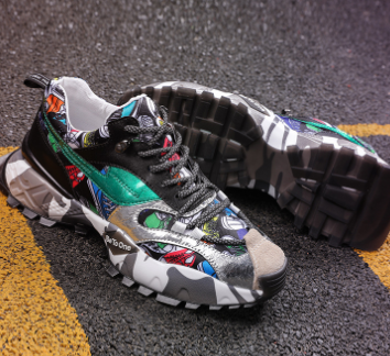 New Trendy Colorful Dad Sneakers for Men