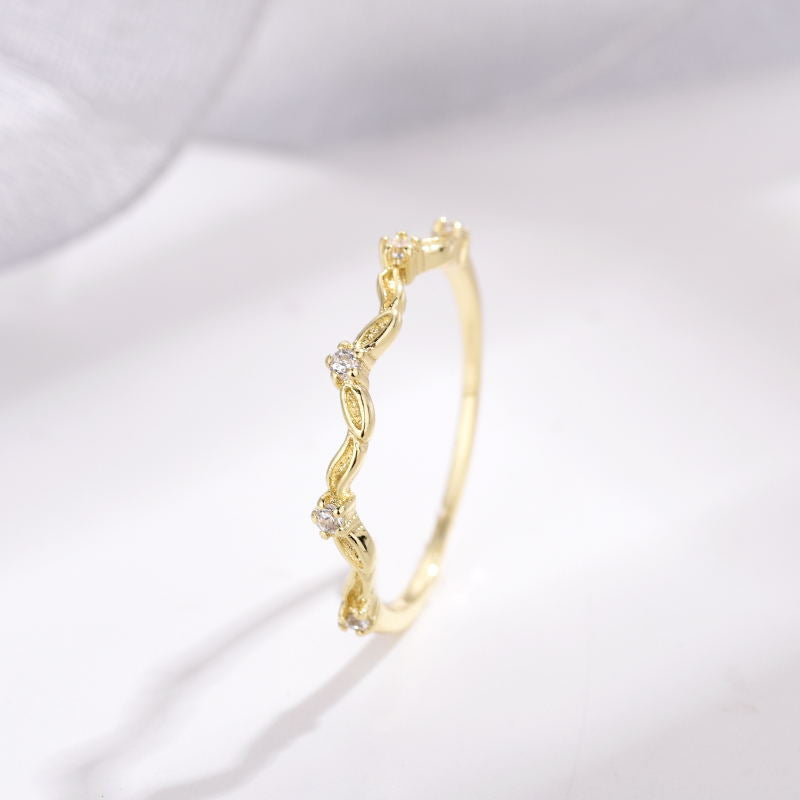 Japanese Aquamarine Pearl Ring for Women