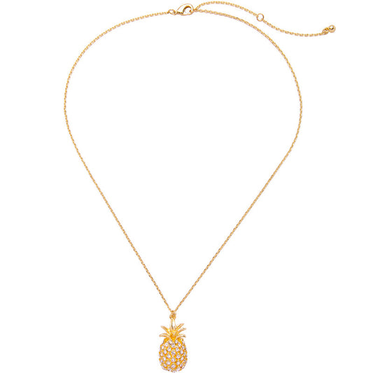 Alloy Inlay Diamond Hollow Necklaces for Women