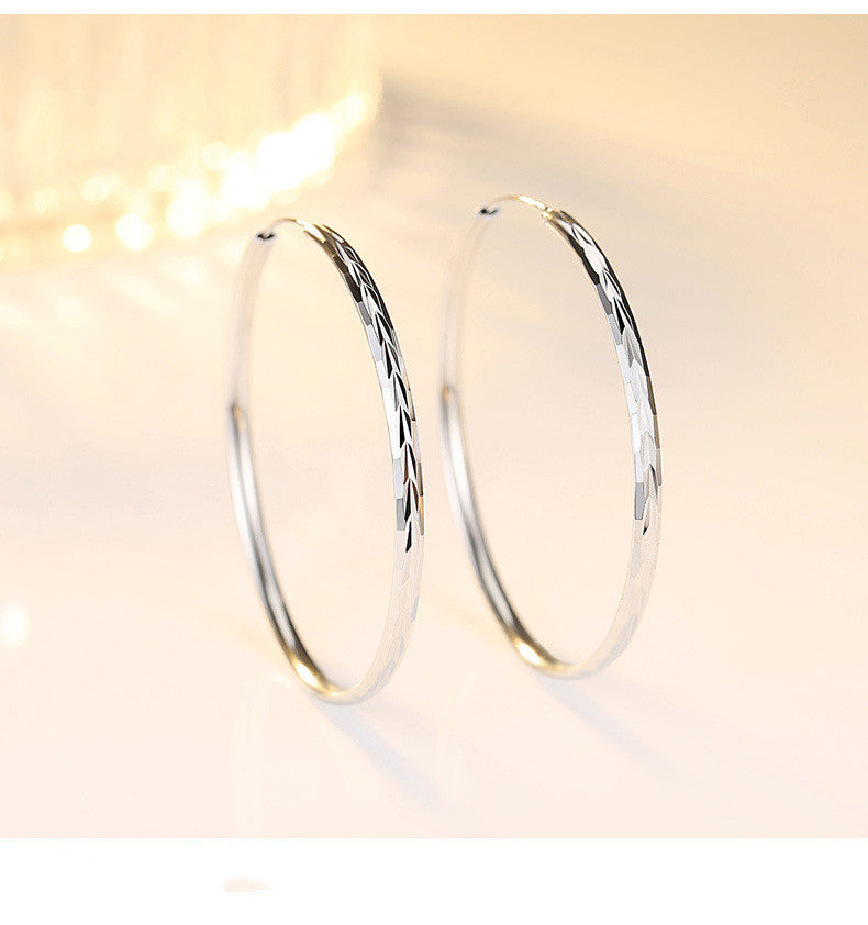 925 Silver Hoop Earrings for Women