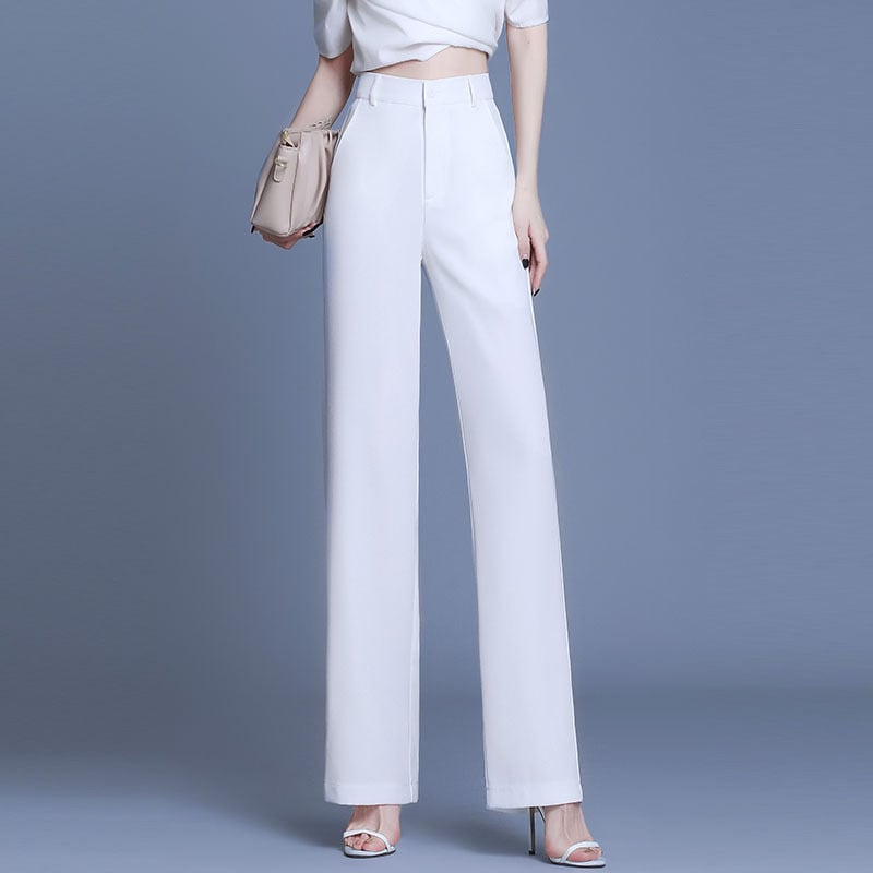 Women's High Waist Loose Fit Summer Pants