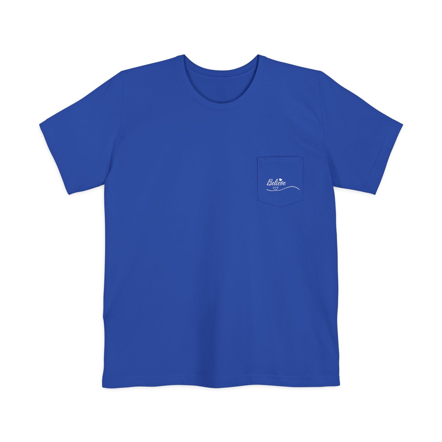 Believe Pocket Tee — Half Moon Cay Edition