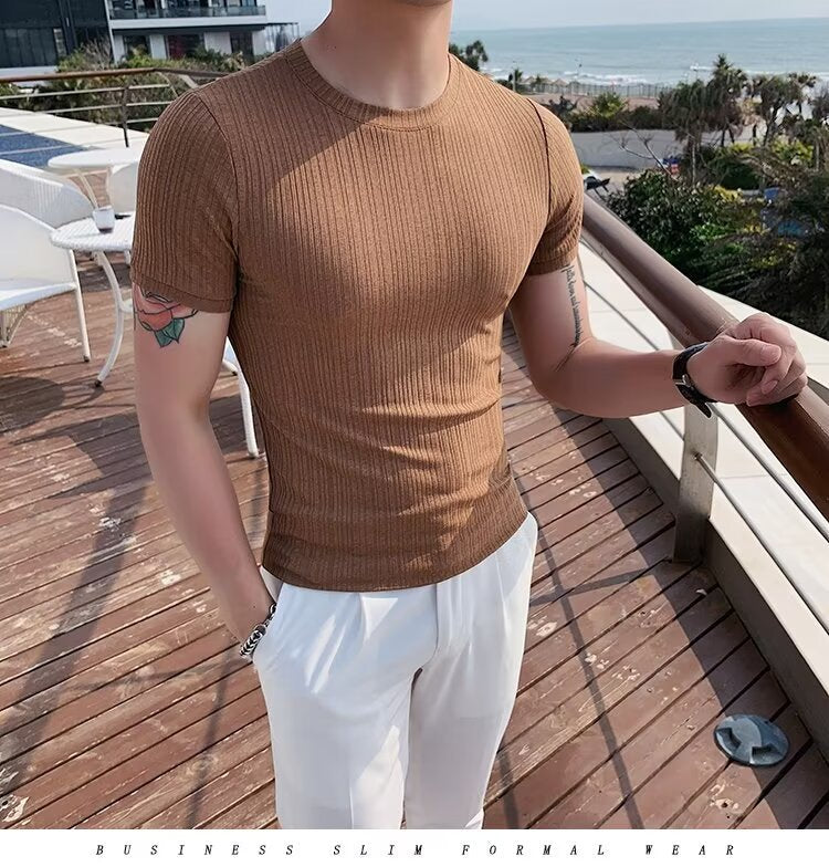 Men's Summer Casual Slim Fit T-Shirt