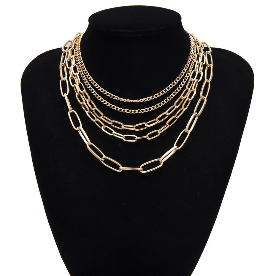 Vintage Multi-Layer Necklace