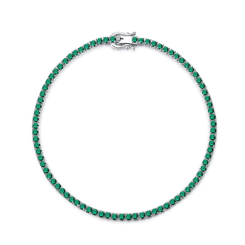 Elegant Sterling Diamond Bracelet for Women