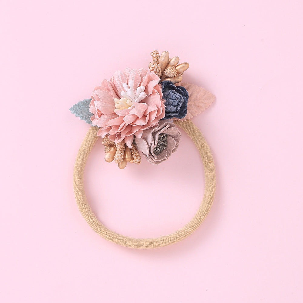 Children's Hair Band with Pearl Accents