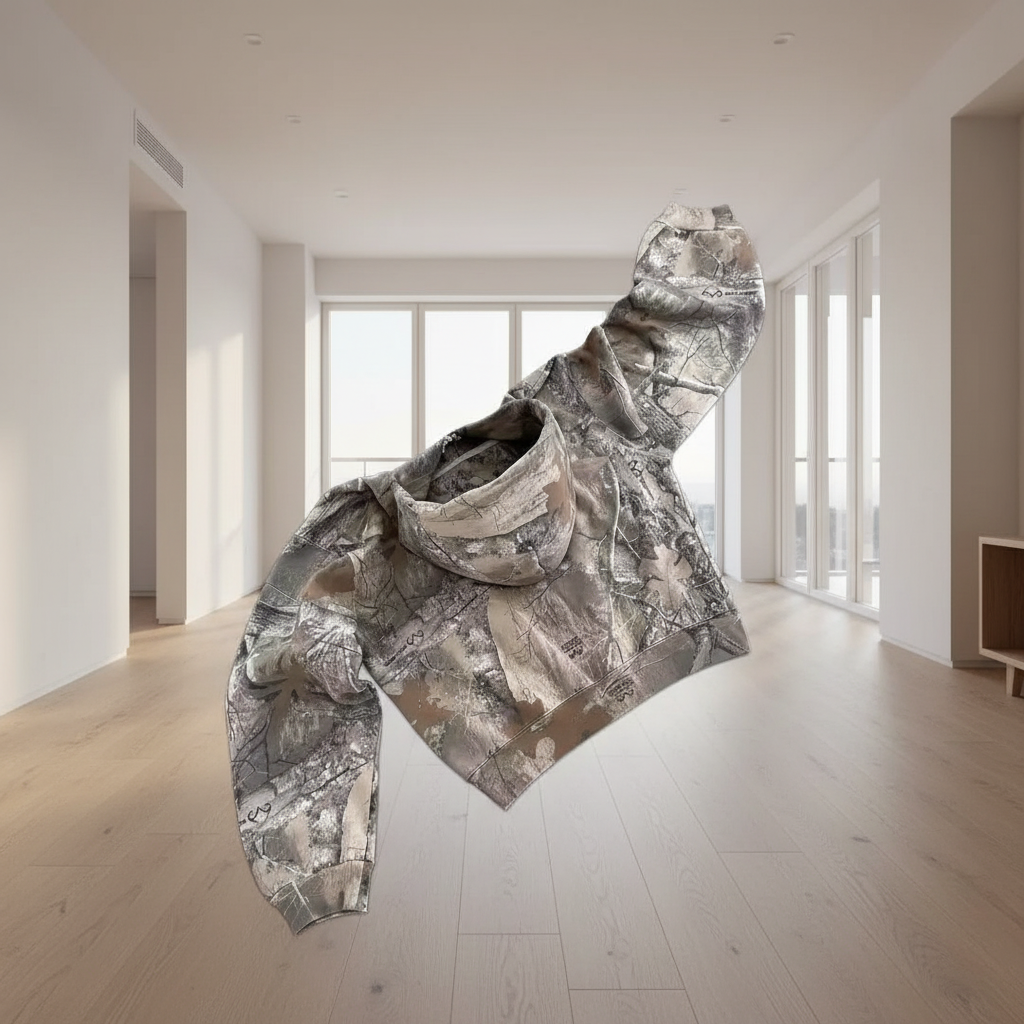 Urban Camo Retro Hoodie