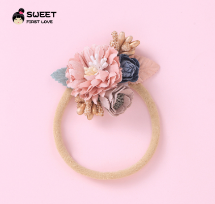 Children's Hair Band with Pearl Accents