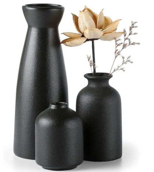 Modern Ceramic Vase Set — Minimalist Home Decor