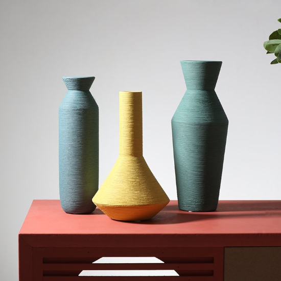Scandinavian Chic Ceramic Vase