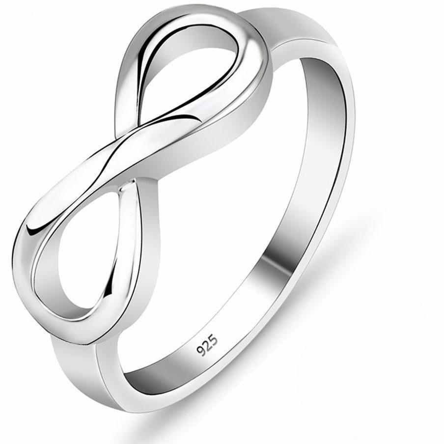 Silver Plated Infinity Ring