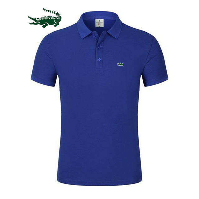 Men's Solid Color Polo Shirts