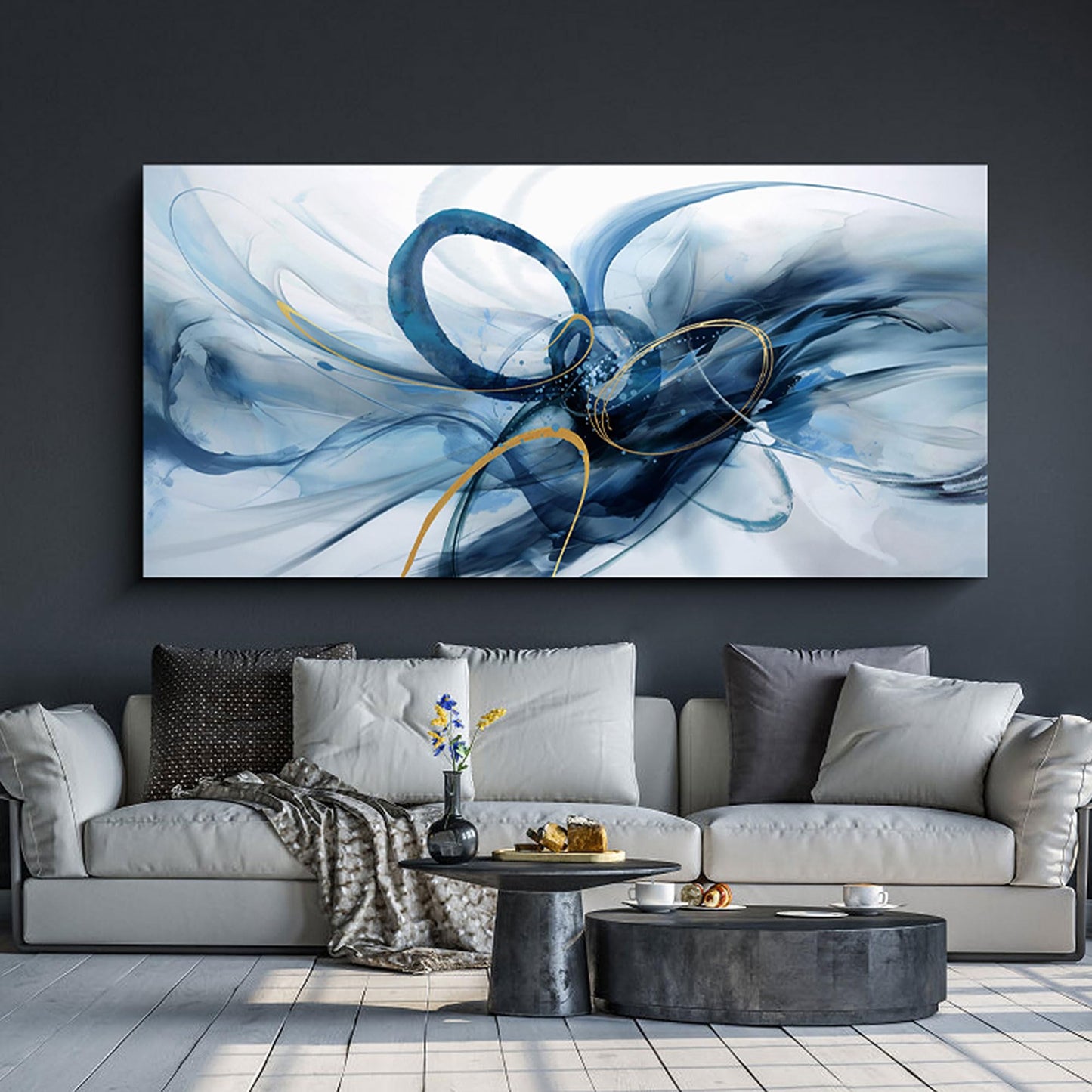 Extra Large Canvas Wall Art - Modern Abstract Wall Art
