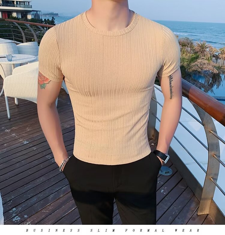 Men's Summer Casual Slim Fit T-Shirt
