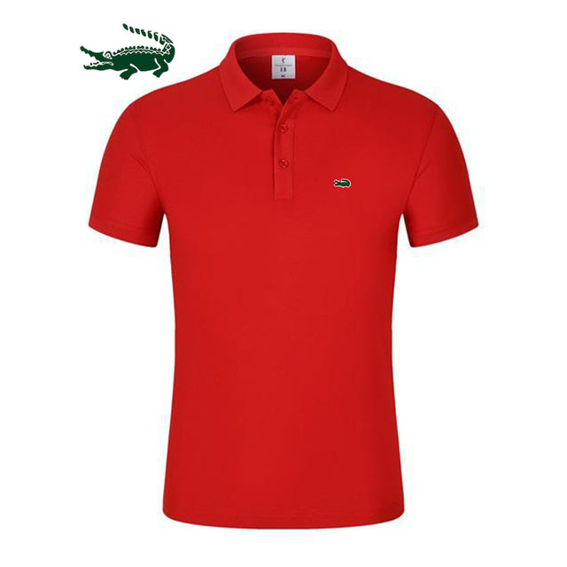 Men's Solid Color Polo Shirts