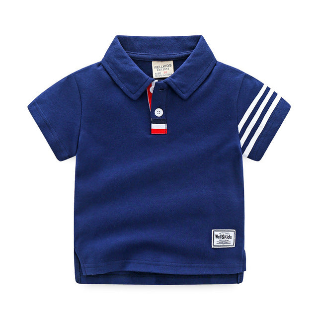 Summer Boys Cotton Polo T-shirts