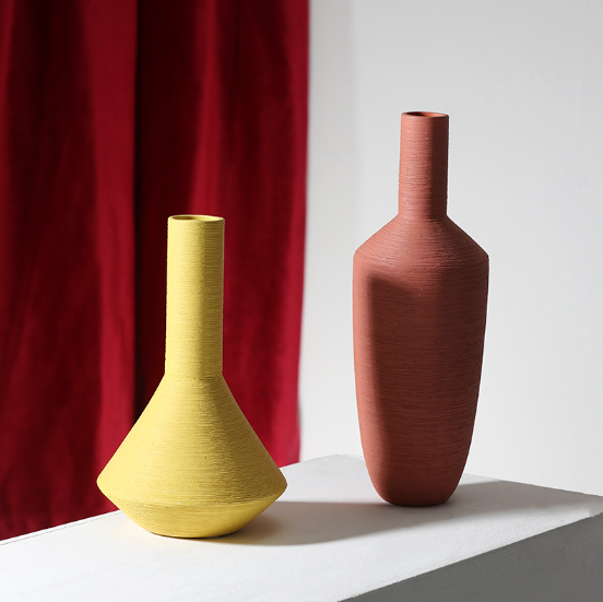 Scandinavian Chic Ceramic Vase