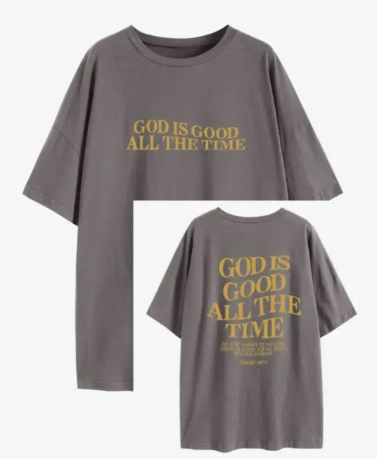 God Is Good Short Sleeve T-Shirt – Women's Faith-Inspired Graphic Tee