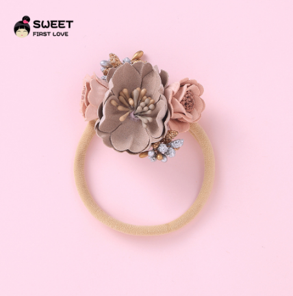 Children's Hair Band with Pearl Accents