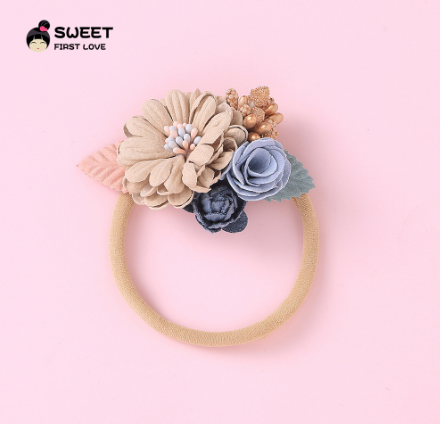 Children's Hair Band with Pearl Accents