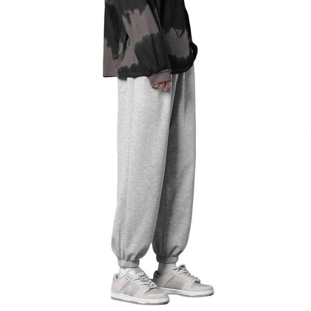 Men's Ice Silk Pants – Lightweight Loose Fit Casual Pants for Spring & Summer