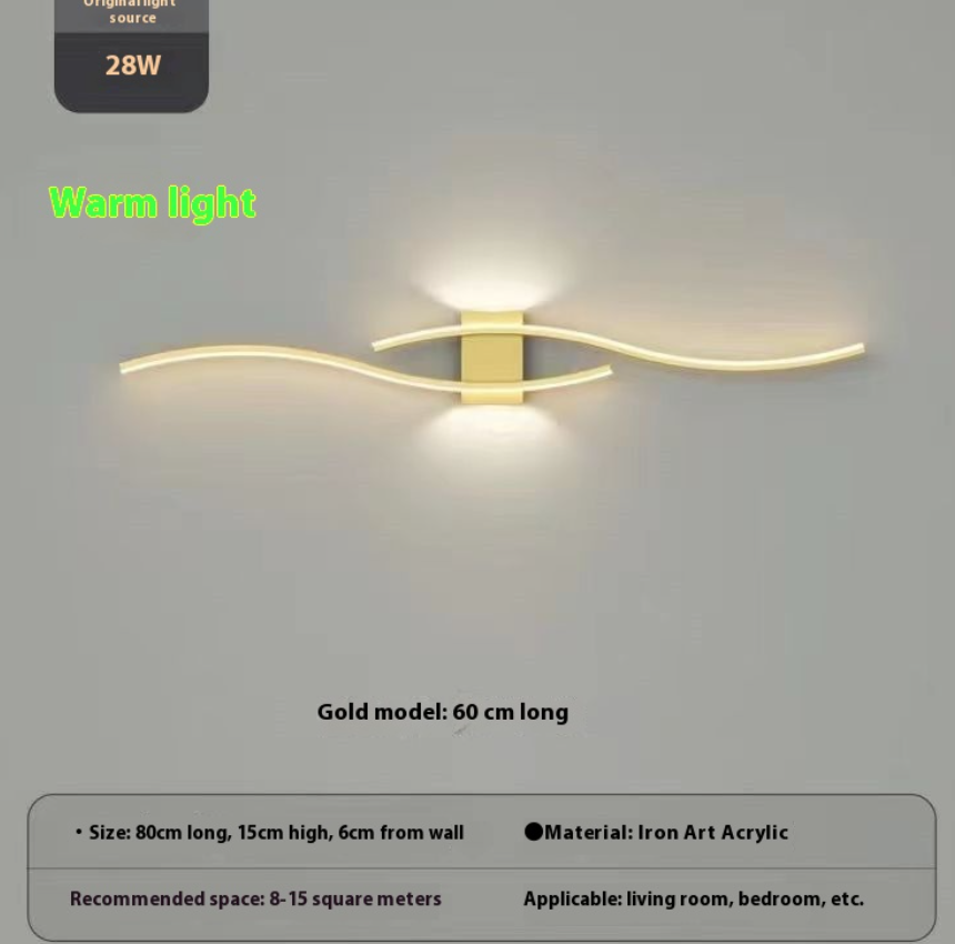 Modern Bedside Wall Mounted Lamp