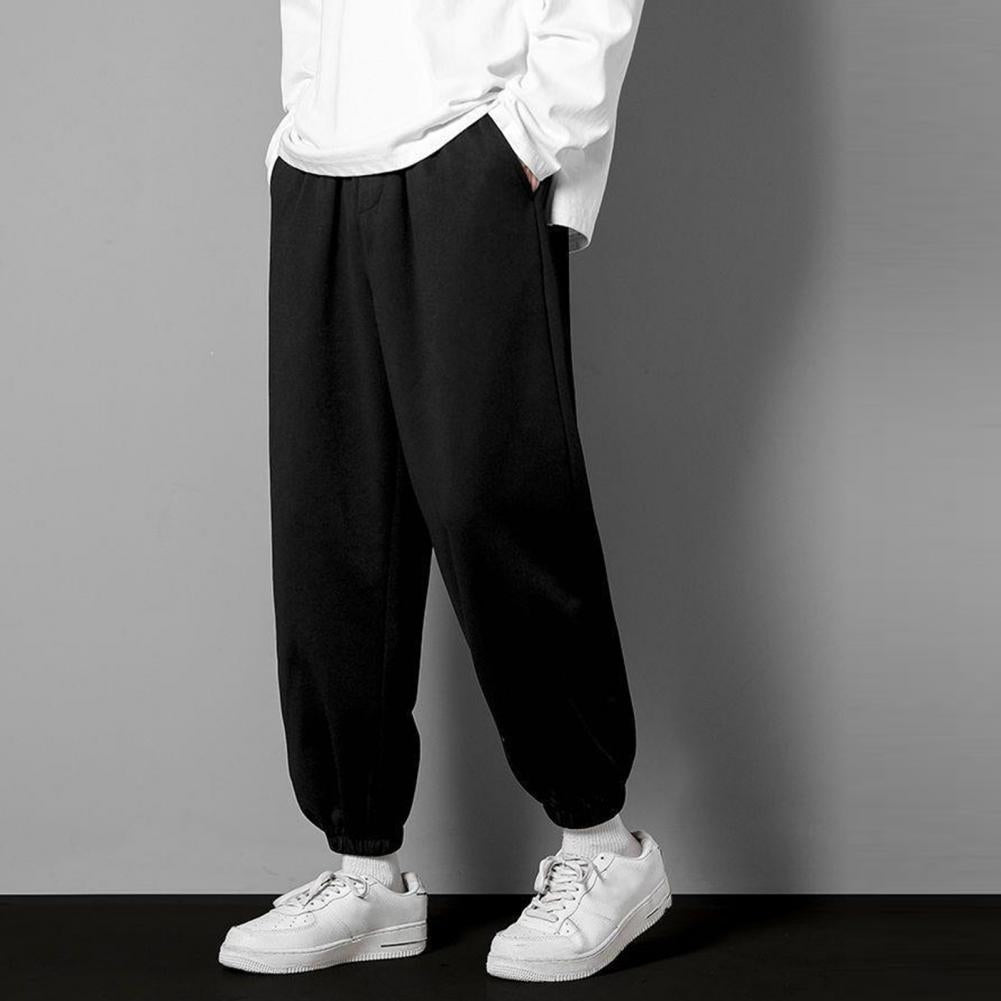 Men's Ice Silk Pants – Lightweight Loose Fit Casual Pants for Spring & Summer