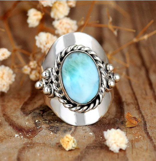 Emerald Bohemian Ring