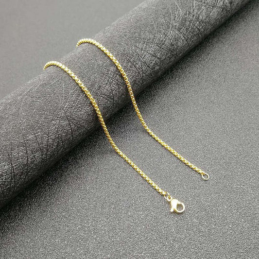 Gold and Silver Pendant Chain