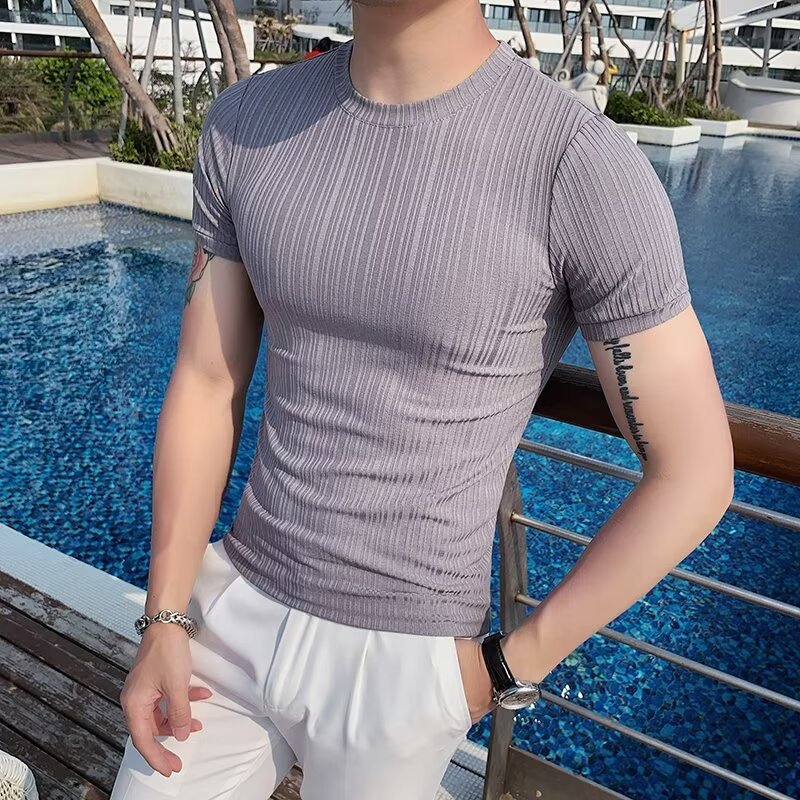 Men's Summer Casual Slim Fit T-Shirt