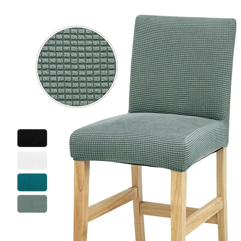 Water Repellent Stretch Spandex Bar Stool Covers